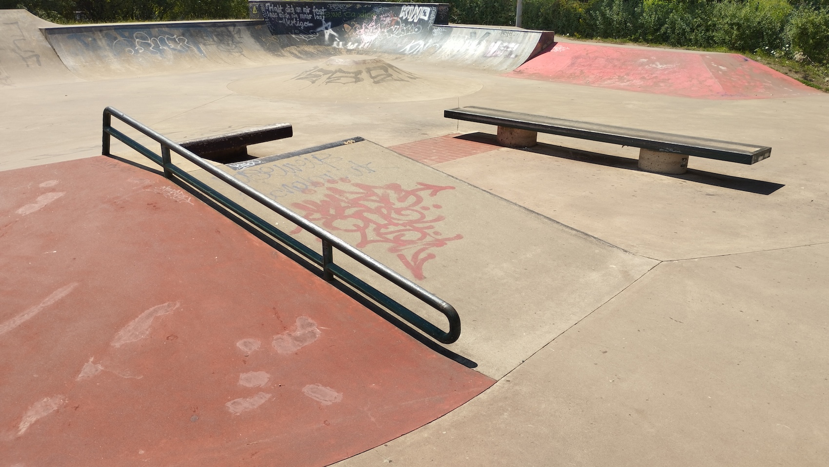 Burgerpark Hafeninsel skatepark